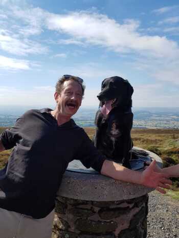 On top of Brown Clee