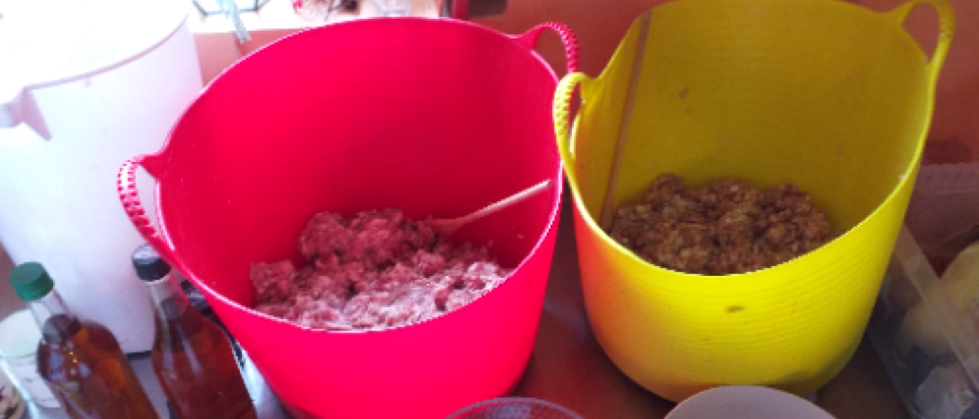 Salami Making Salami Making