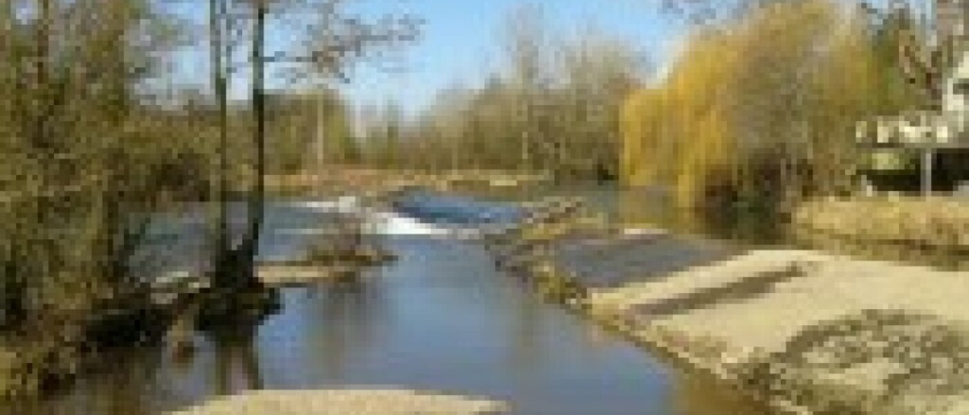 The River Teme in Ludlow The River Teme in Ludlow